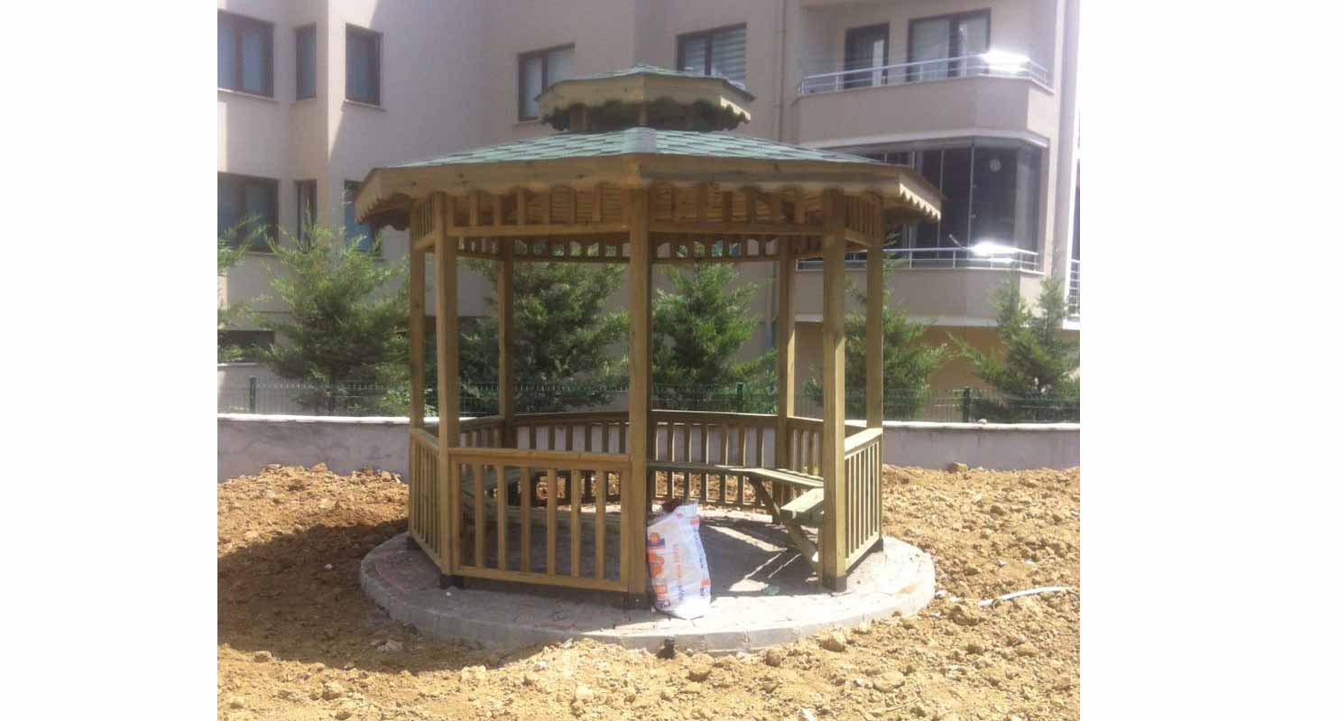 Kamelya ve pergoleler